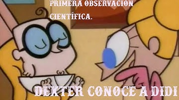 Laboratorio de Dexter - Dexter conoce a Didi - Su primera observación 👀👀👀.