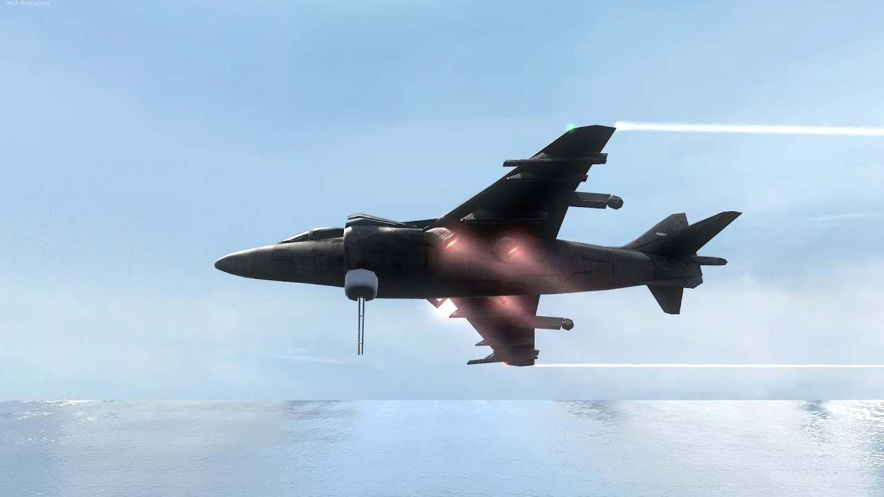MW2:R: Reworked Harrier that Dodges Missiles! - YouTube