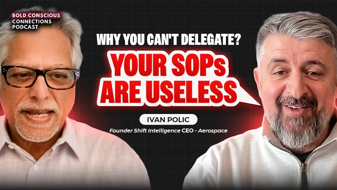 Aerospace CEO Explains Why Your SOPs Are Useless (And How to Actually Delegate)