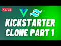 🔴 Kickstarter clone PART 1 with VUE, TAILWINDCSS
