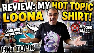 Racing the Bus for Merch! 🏃‍♂️💨 | Hot Topic Loona Shirt Review