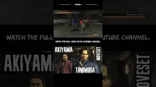 Shun Akiyama / Masayoshi Tanimura / Moveset / Yakuza 4