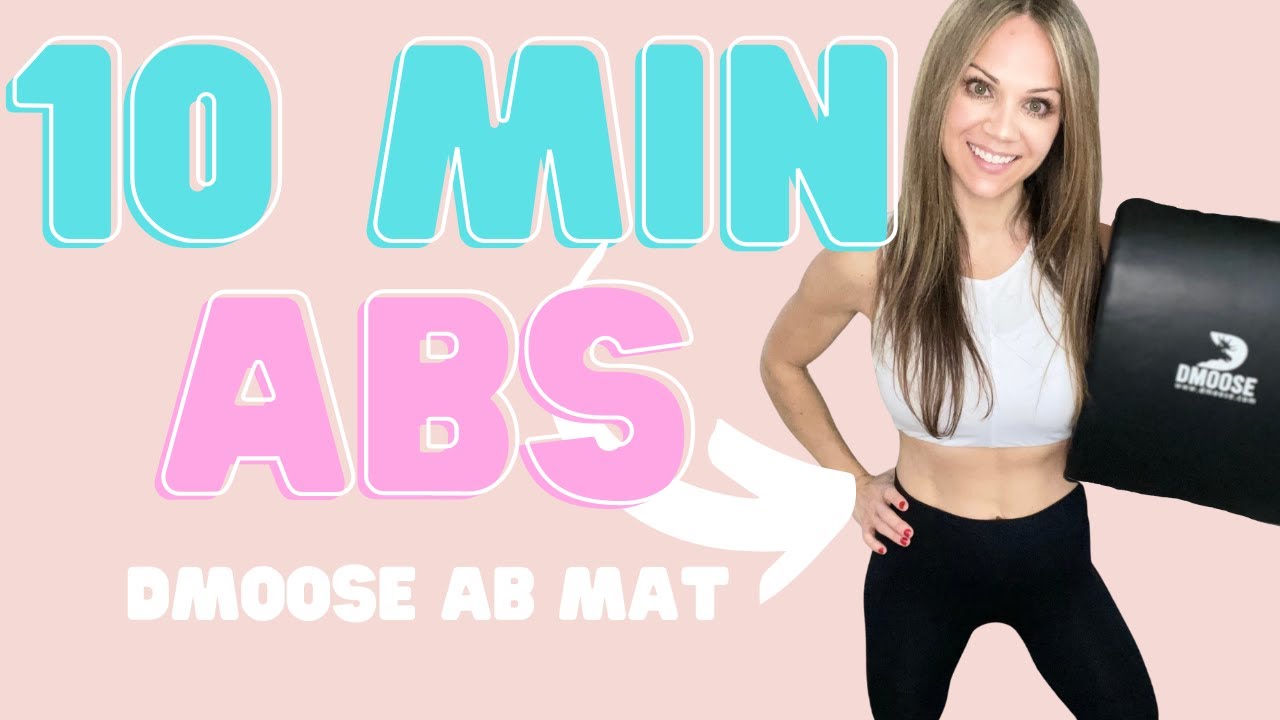 Советы для домашнего спортзала: 10 минут упражнений на пресс с использованием коврика DMOOSE AB д...