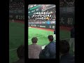 山本由伸選手のキャッチボールを見る糸井さんと杉谷さん