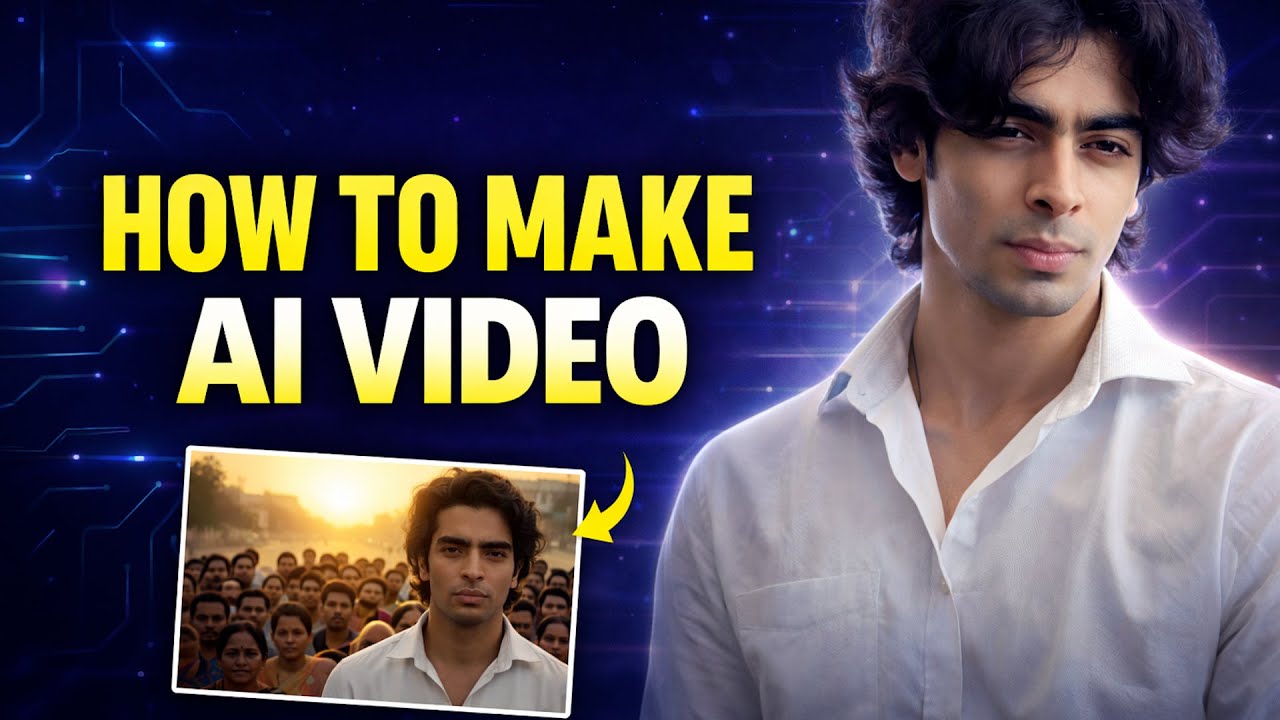 How To Make AI Video Full Tutorial (Free & Easy) - YouTube