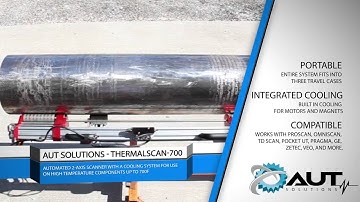ThermalScan-700 High Temperature Phased Array/TOFD/Corrosion Mapping Scanner NO AUDIO