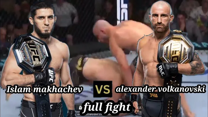 Islam makhachev vs Alexander volkanovski | UFC 284 | full fight