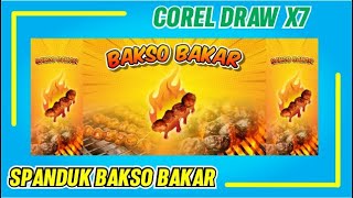 DESAIN SPANDUK BAKSO BAKAR