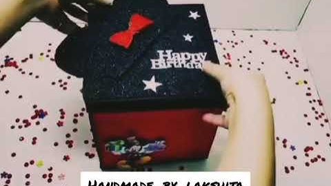 Mickey Mouse explosion box||mickey Mouse||explosion box||valentine gift||birthday gift