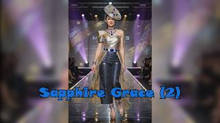 Sapphire Grace (2) - Catwalk Model - Music Video 2026 - EDM - Grok Imagine HD and Tad.ai