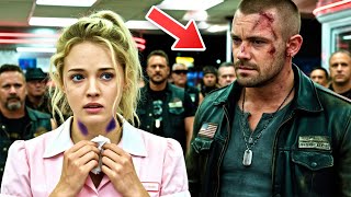 Biker sah eine Kellnerin mit verdecktem blauen Fleck – was sie dann taten, schockte alle im Diner