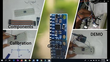 How to calibrate GY521 Accelerometer and Gyroscope with Arduino.| Getting started with MPU6050.