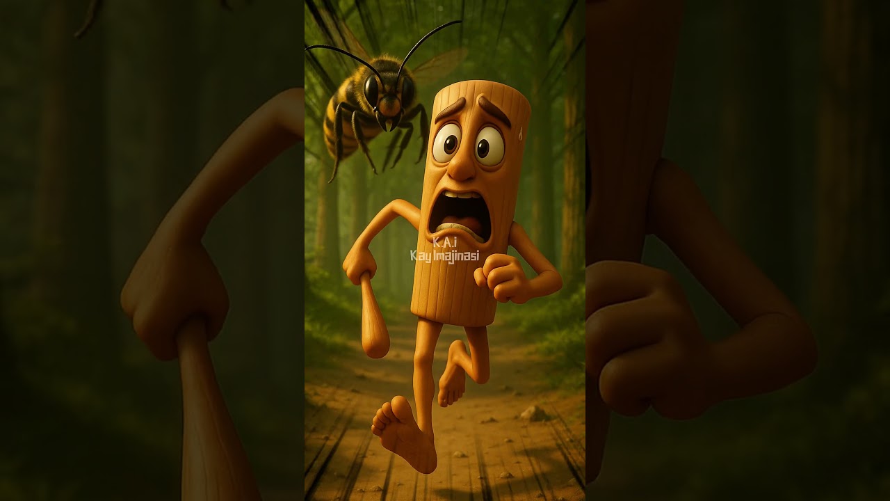 Tung Tung Sahur Dikejar Tawon‼️😱 #shorts #tungtungtungsahur #anomali