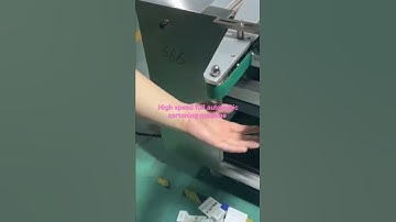 High speed full automatic cartoning machine for different products
