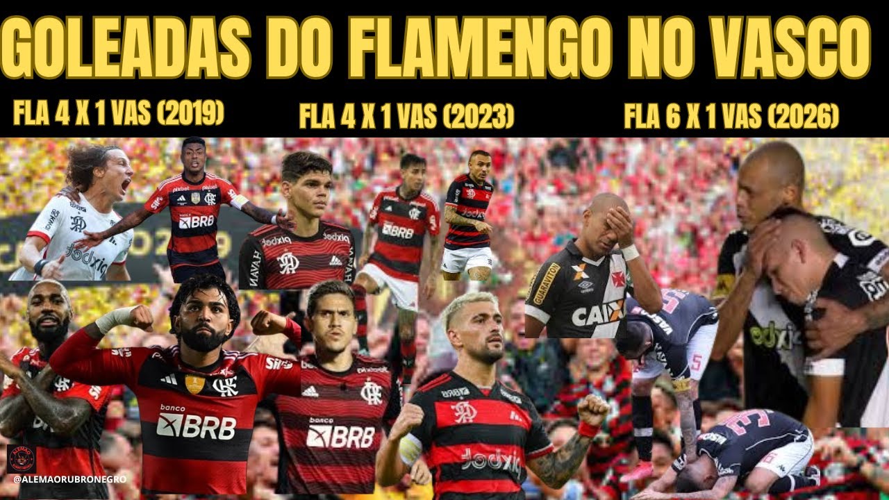 GOLEADAS DO FLAMENGO NO VASCO YouTube goleadas-do-flamengo-no-vasco-youtube