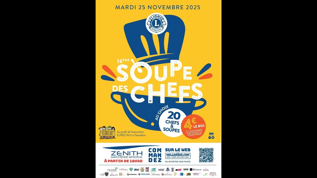 ⁣𝟰𝟮𝗧𝗩 Event | La Soupe des Chefs : saveurs & solidarité au Zénith