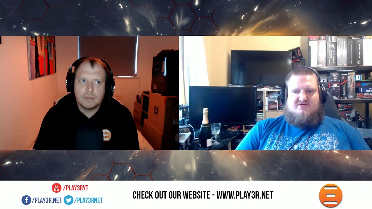 Play3r LIVE - Talking Intel's Z490 launch & Comet Lake CPU's w/ AnandTech's Gavin Bonshor