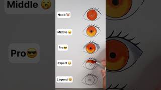 How To Draw Anime Eye #Shorts