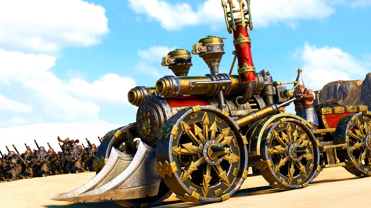 Chaos Dwarfs VS Bretonnia - Warhammer Battles