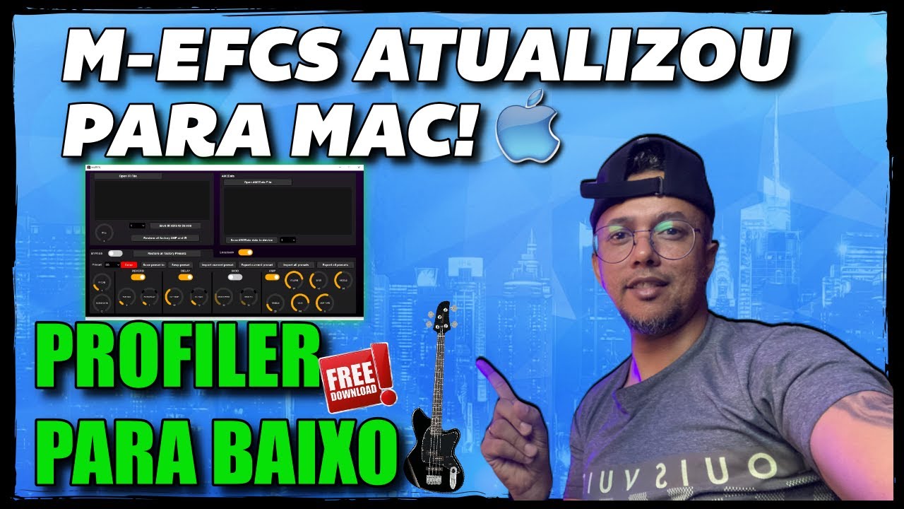 M-EFCS Nova Atualização para MAC + PROFILER TANK-B(Bass) DISPONÍVEL# ...