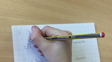 Bus stop method for division - including remainders as: remainders, decimals and fractions