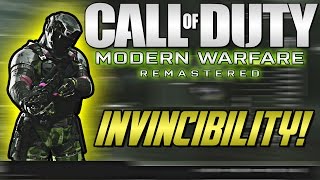 How To NEVER DIE & Be Invincible CoD Modern Warfare Remastered Multiplayer!