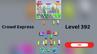 Famous Crowd Express Level 392 Walkthrough 🚦 | Step-by-Step Solution | Go Answer Net Worth