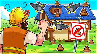 They made a game about stopping birds pooping on your house... screenshot 1