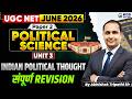 UGC NET JUNE 2026 Paper 2 Political Science Unit 3 INDIAN POLITICAL THOUGHT | Abhishek Tripathi Sir