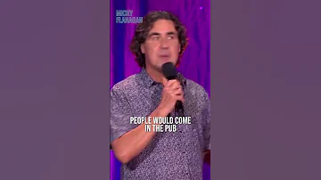 Growing up on a council estate with no stigma! #mickyflanagan #shorts #comedy