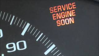 What does SERVICE ENGINE SOON mean on my car's dashboard?