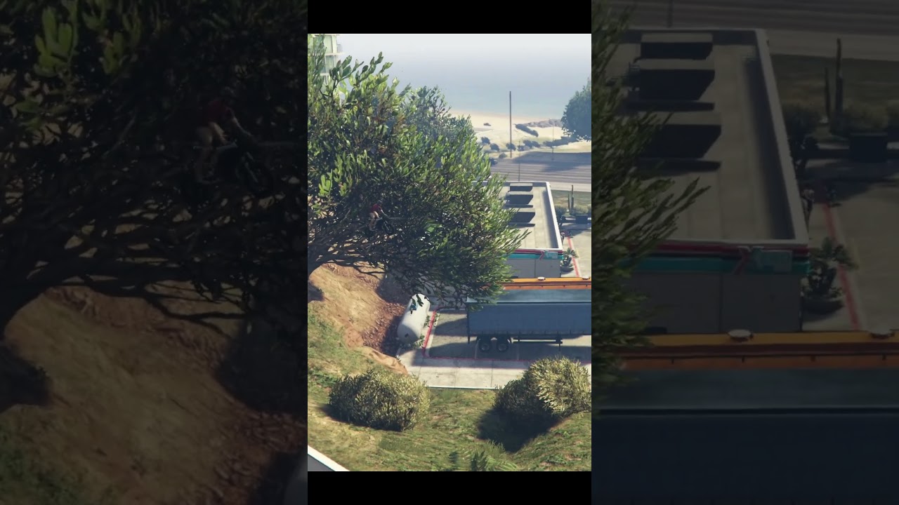 Pacific Bluffs Stunt Jump  - GTA V