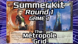 Netrunner Summer Kit 2015: Round 1 - Game 1