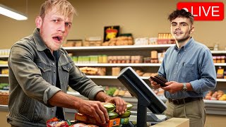 LIVE 🔴 Milan speelt Supermarkt Simulator (met Kaak)