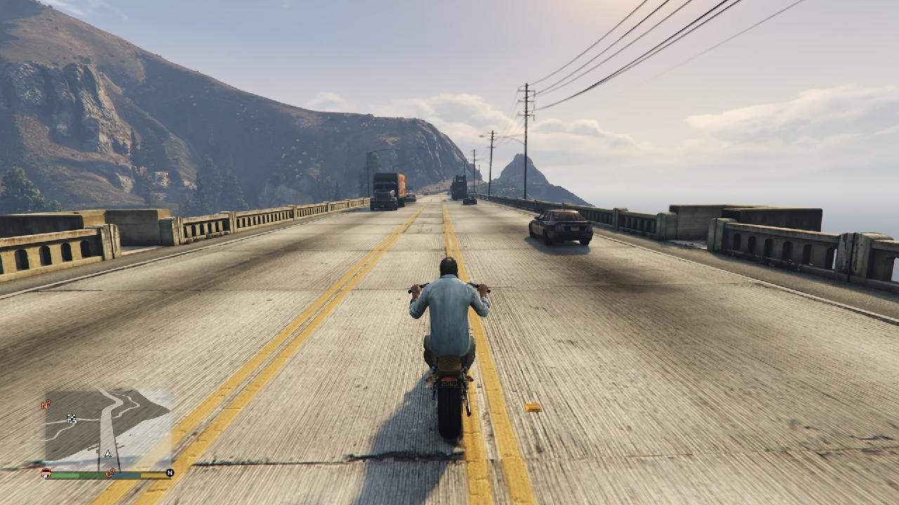 Grand Theft Auto V PS5 Free-roam Gameplay #1104