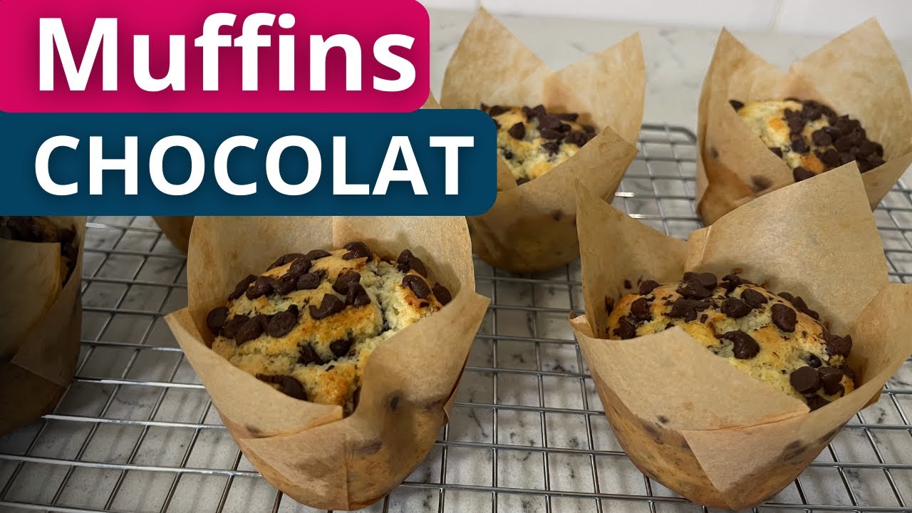 Muffins aux Pépites de Chocolat : Moelleux et Gourmands