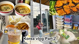 [korea vlog] 女子大学生の母と行く食い倒れ韓国旅✈️🍺🍗🍜