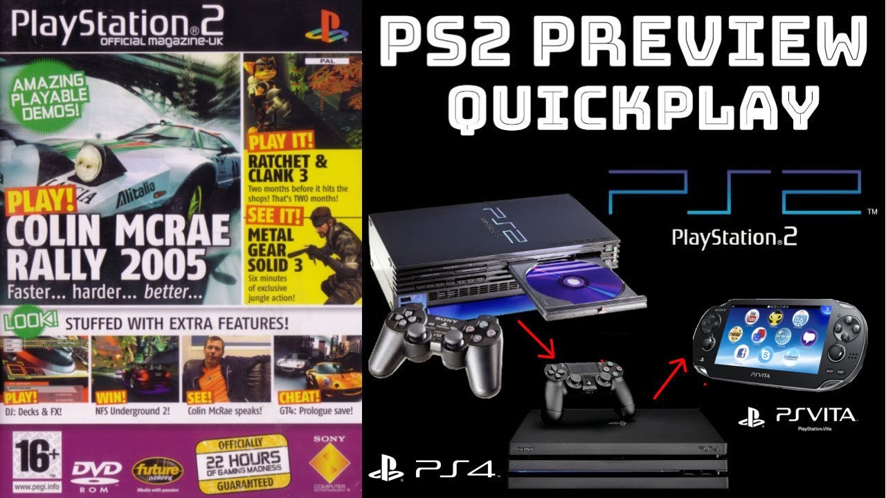 Official PlayStation 2 Magazine Demo 51 ☆ PlayStation 2 Game {{playable}}  List (PS4 on Ps Vita) - YouTube