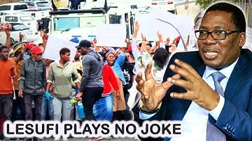 After Operation Dudula, Lesufi Declares Another War to Foreigners