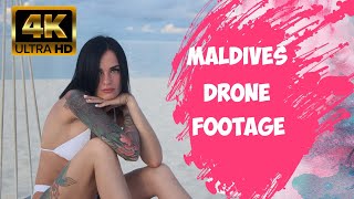 Maldives DJI drone footage UltraHD 4K