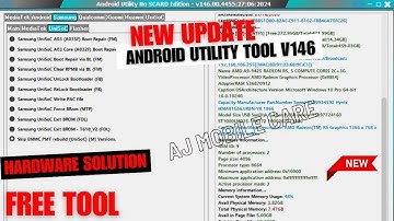 ANDROID UTILITY TOOL NEW VERSION 2024, ANDROID UTILITY TOOL LATEST VERSION, ANDROID UTILITY TOOL