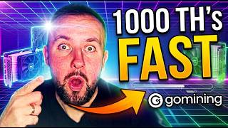 Hitting 1,000 TH/s on GoMining: How I'm Doing It FAST