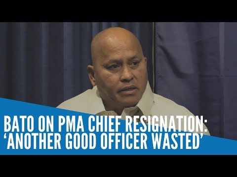 Bato on PMA chief resignation: ‘Another good officer wasted’