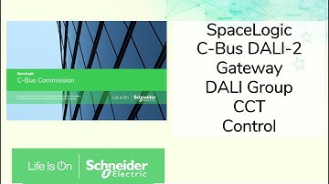 C-Bus DALI-2: Colour Temperature Control