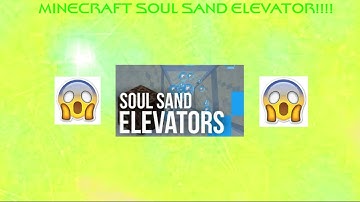 HOW TO: How to build an ELEVATOR IN MINECRAFT! 1.13 / 1.14 / 1.15