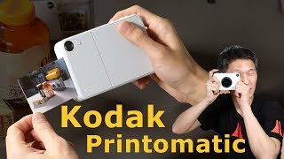 Review: Kodak Printomatic Instant print camera - YouTube