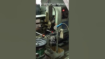 Automatic high frequency induction brazing soldering for Drill Bit welding