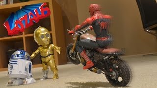 SPIDERMAN STOP MOTION Action Video Part 14 Trailer
