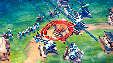 Attacking the BEST Enemy Bases in Guns Up! ♥️