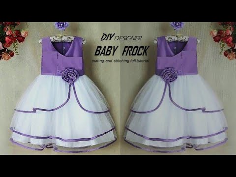 कैसी भी साड़ी से फुल लंबाई का गाउन बनाने का तरीका Easy way full length gown  cutting stitching - YouTube